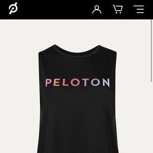 NEW WITH TAGS - Peloton Rainbow Logo Tank, Small